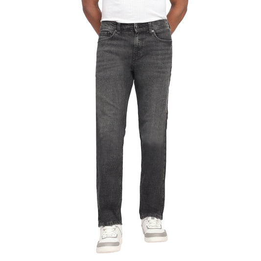 COFF-BLACK REGULAR FIT JEANS
