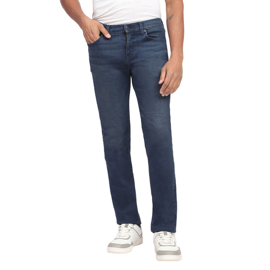 HUSK-BLUE COMFORT SLIM JEANS