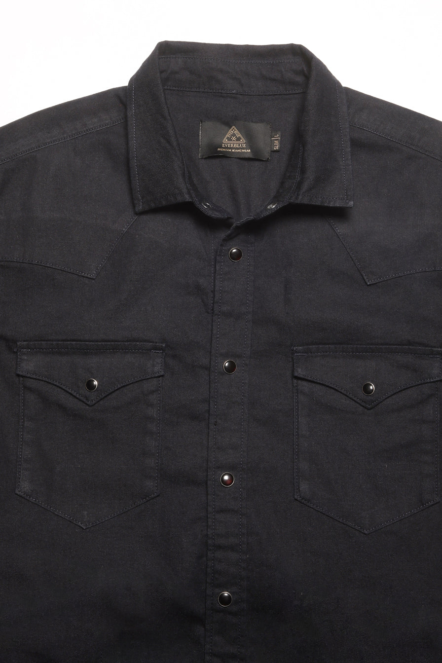 MEMPHIS-MEN DARK BLUE SLIM FIT SHIRT