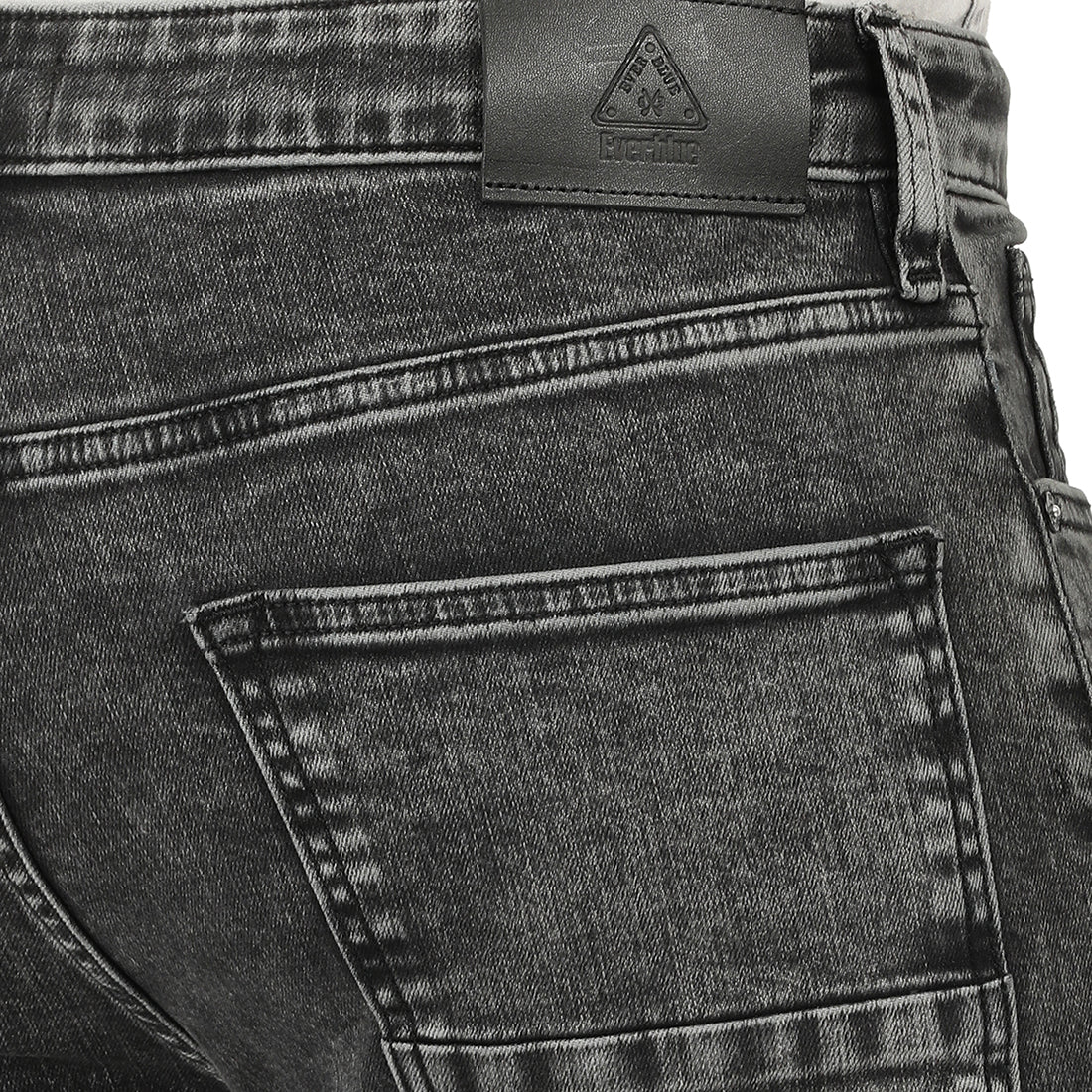 GIANLUCA-Grey Comfort Slim Jeans