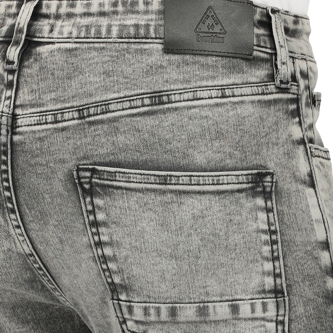 GIACOMO-Grey Regular Fit Jeans
