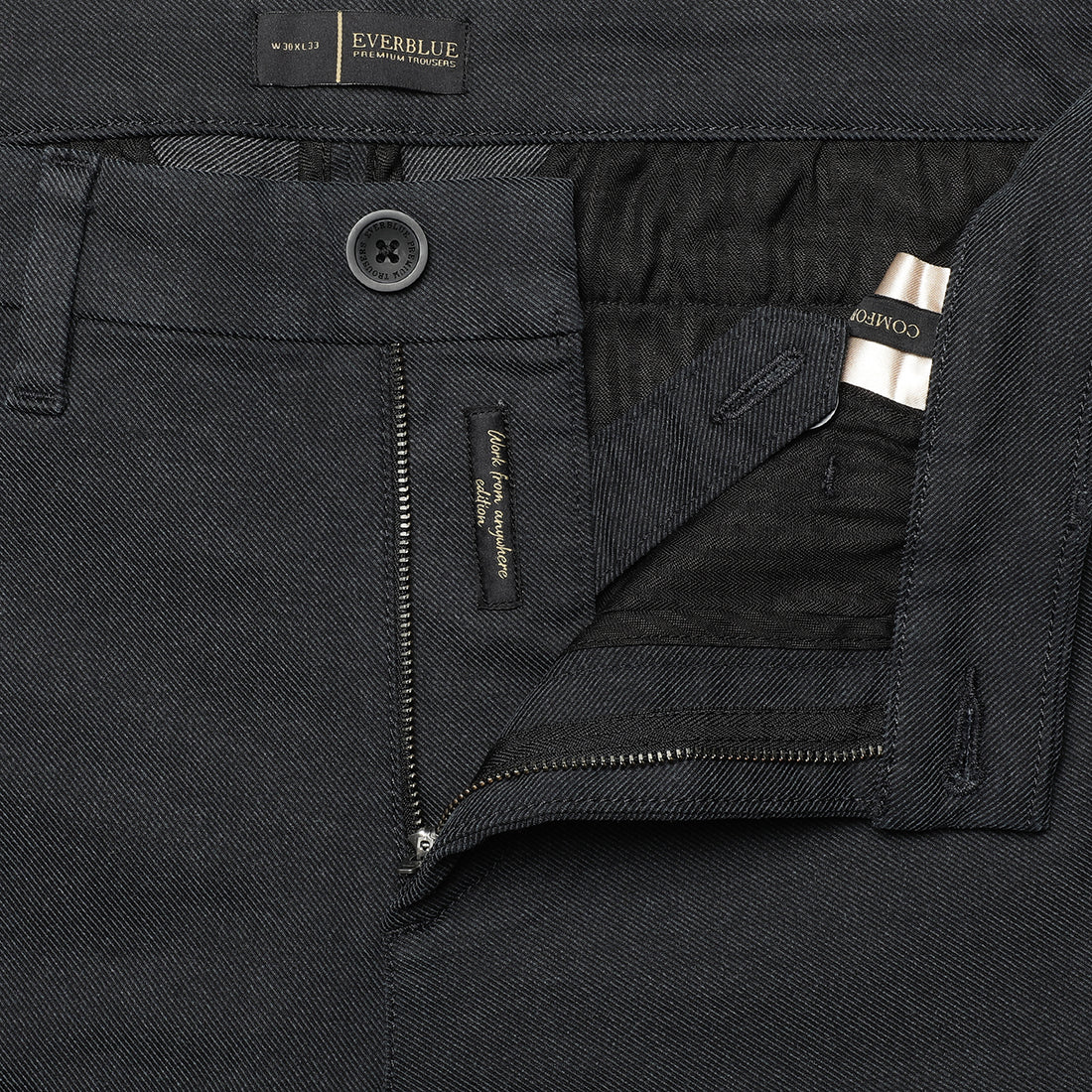 LUCIO-Stay Grey Smart Casual Jeans