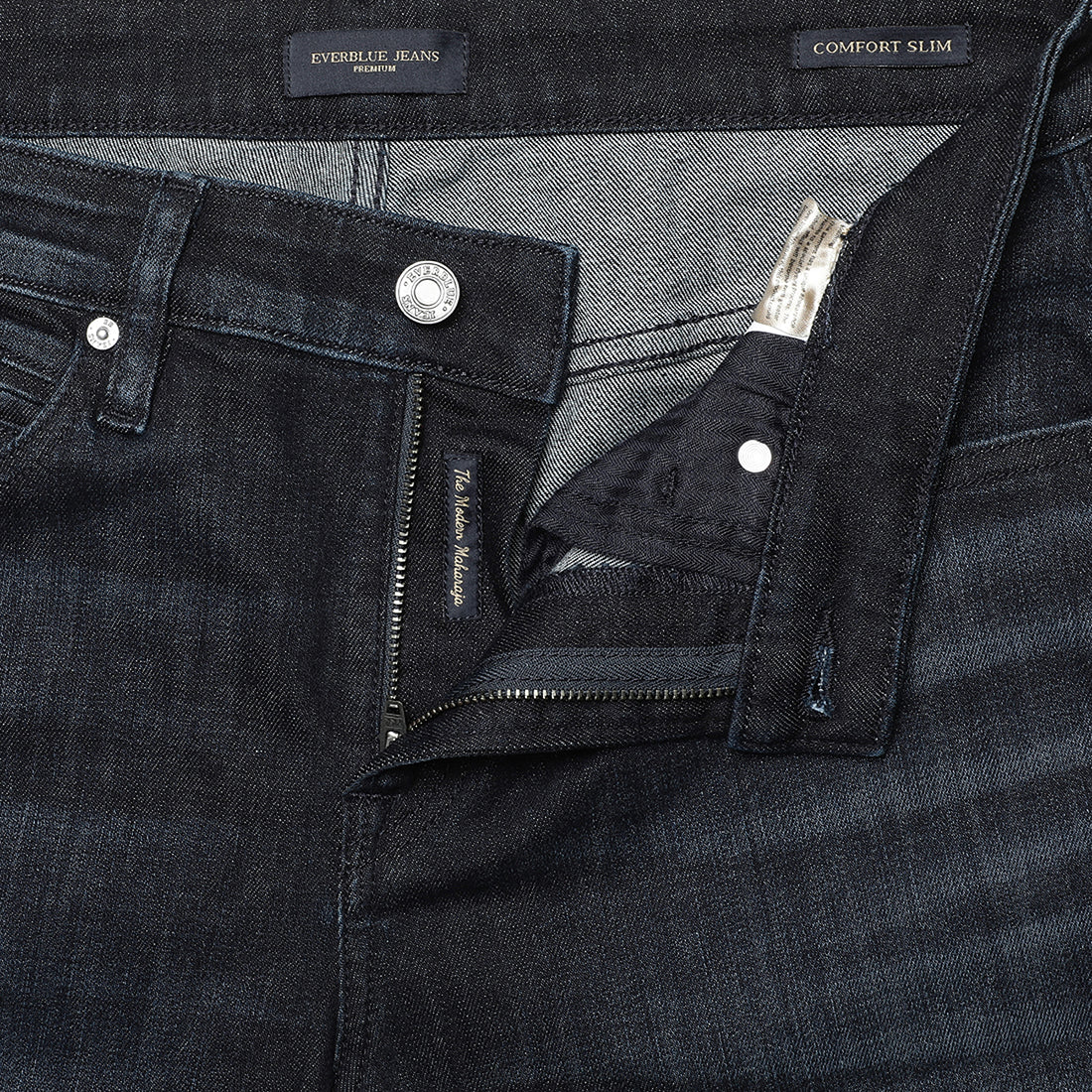 Ezio-Blue Comfort Slim Jeans