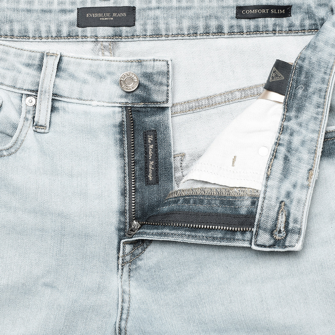 Fulvio-Light Blue Comfort Slim Jeans