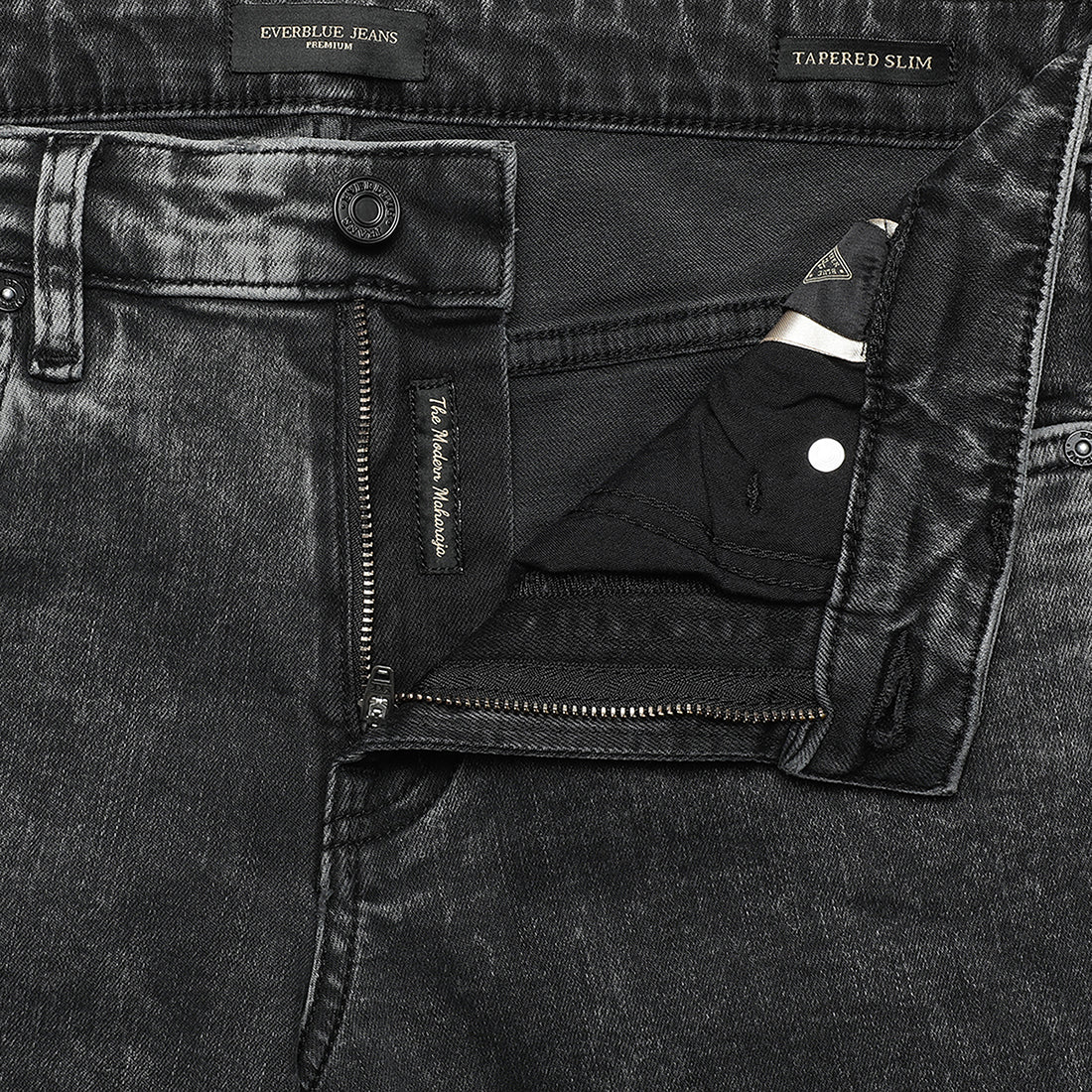 Domenico-Grey Regular Fit Jeans