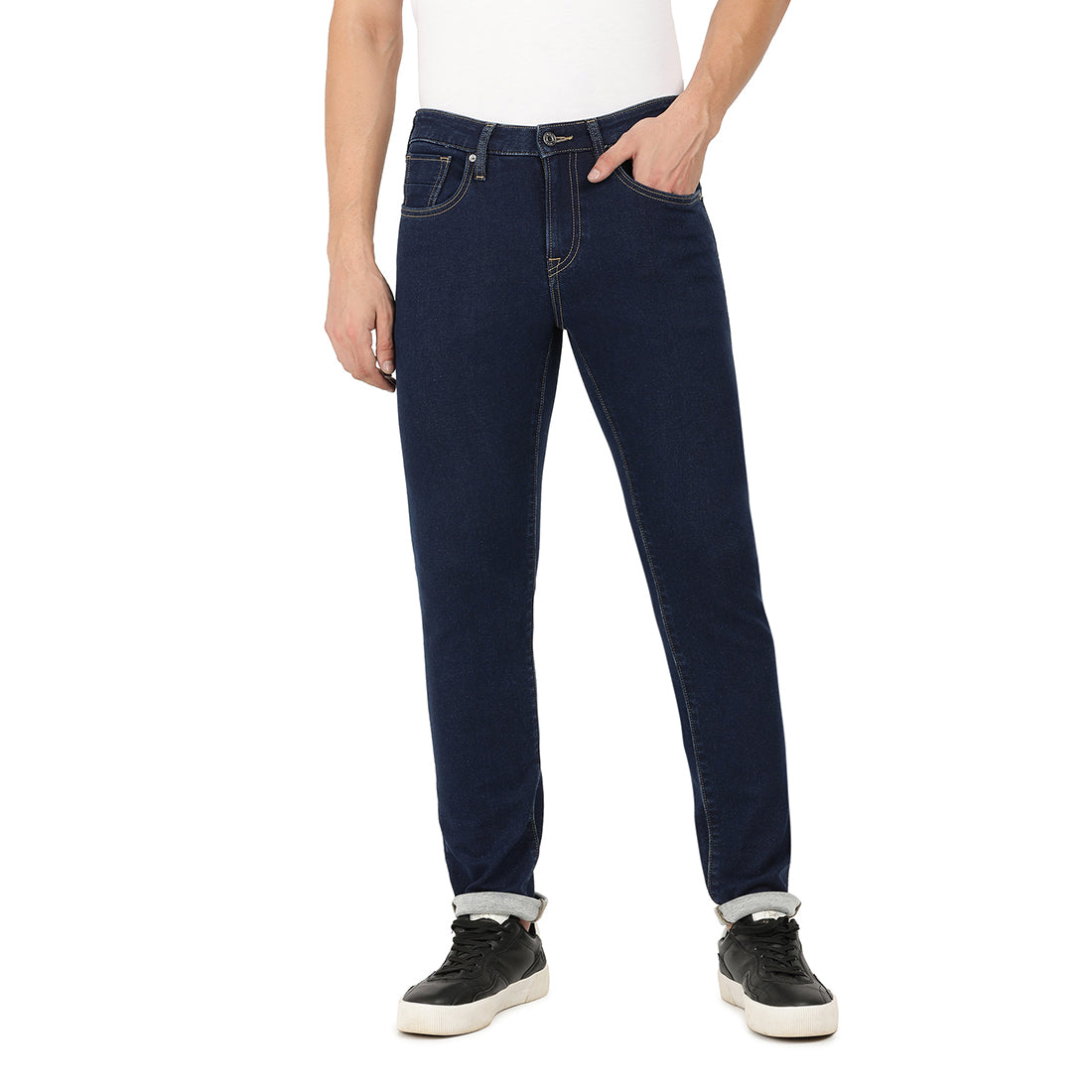 Guido-Dark Blue Comfort Slim Jeans