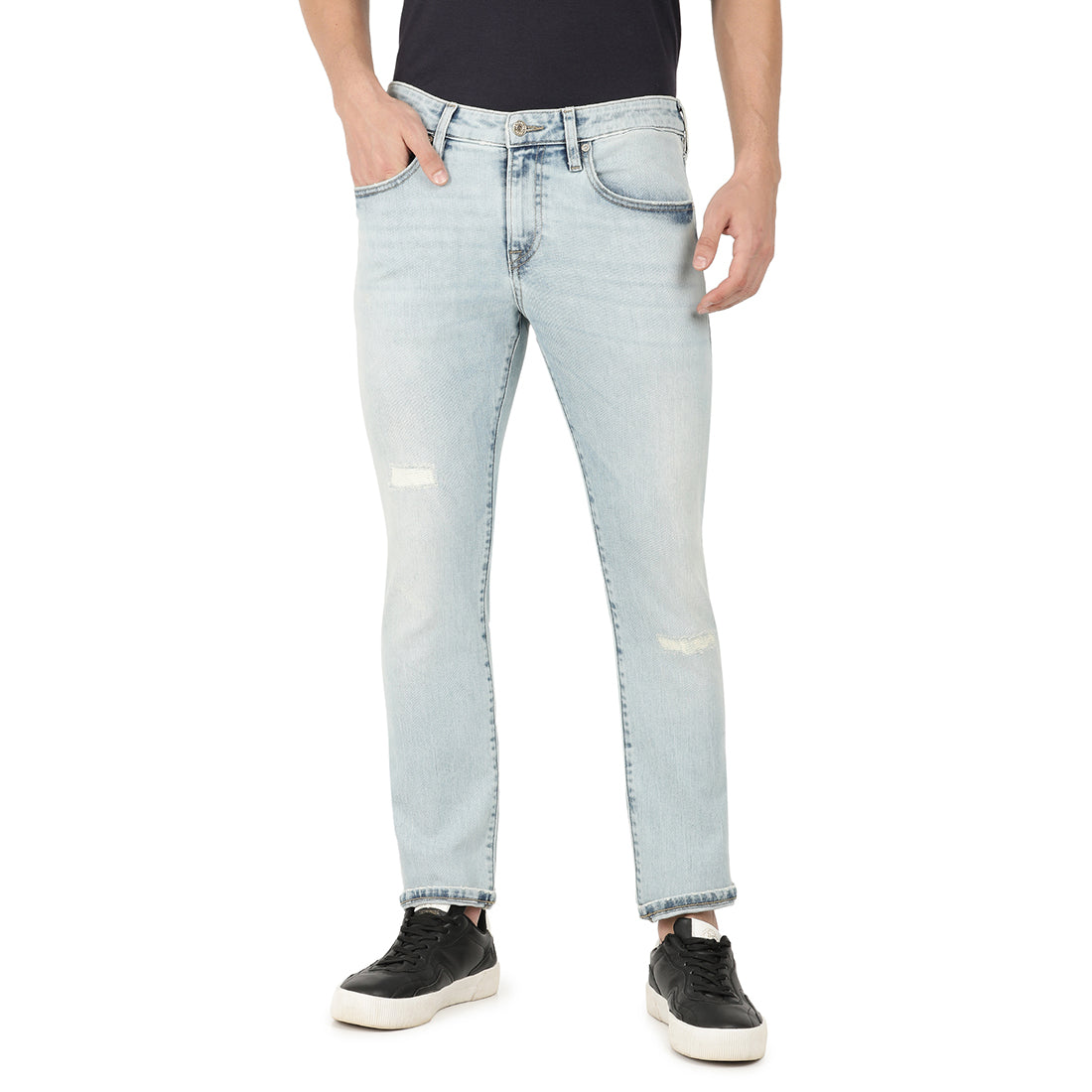 Fulvio-Light Blue Comfort Slim Jeans