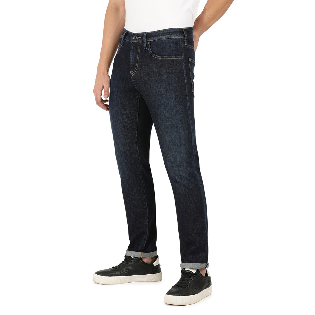 Fabio-Blue Regular Fit Jeans