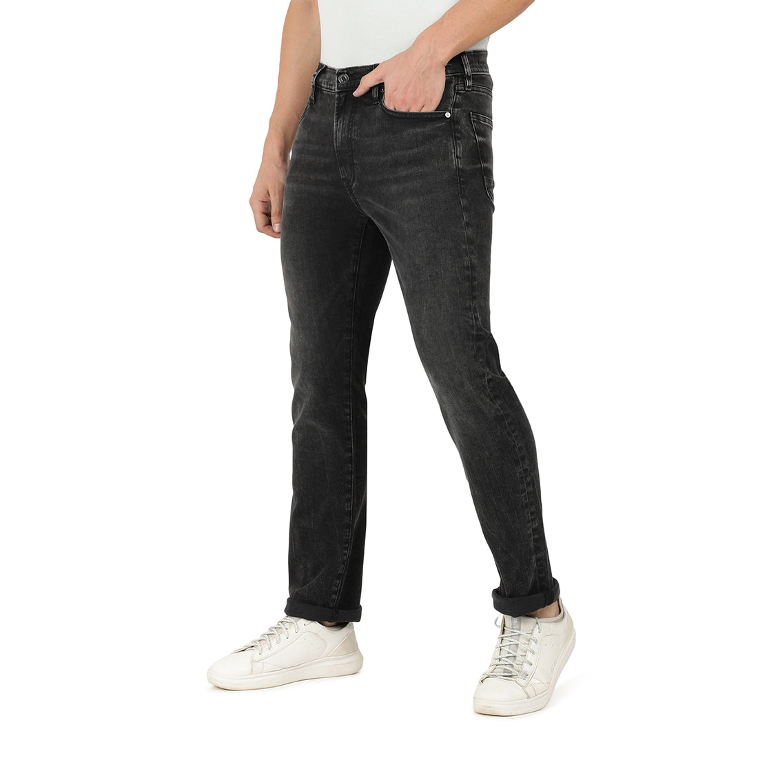 Antonello-Grey Regular Fit Jeans