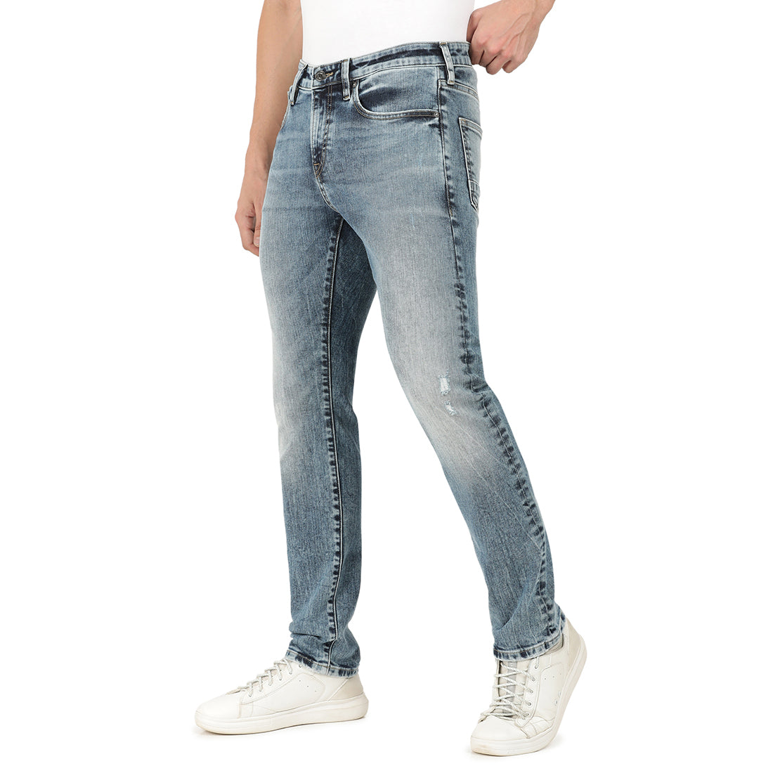 Francesco-Blue Regular Fit Jeans