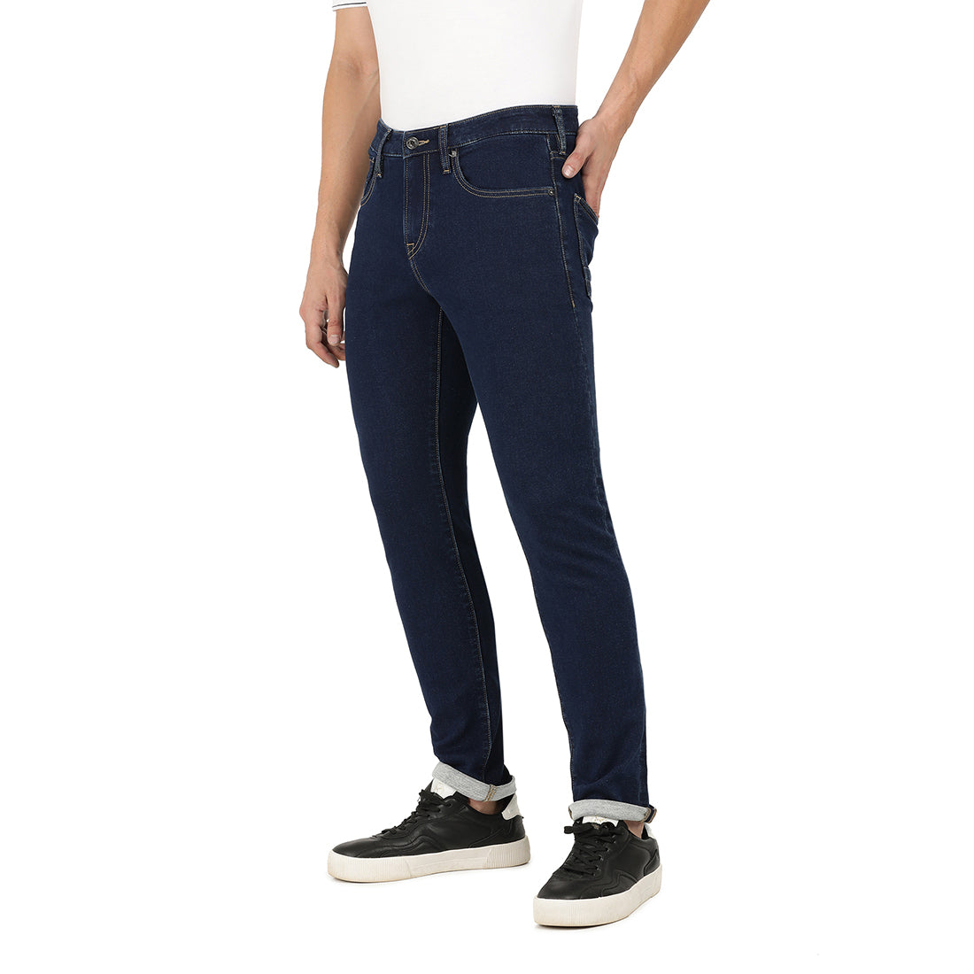 Guido-Dark Blue Comfort Slim Jeans