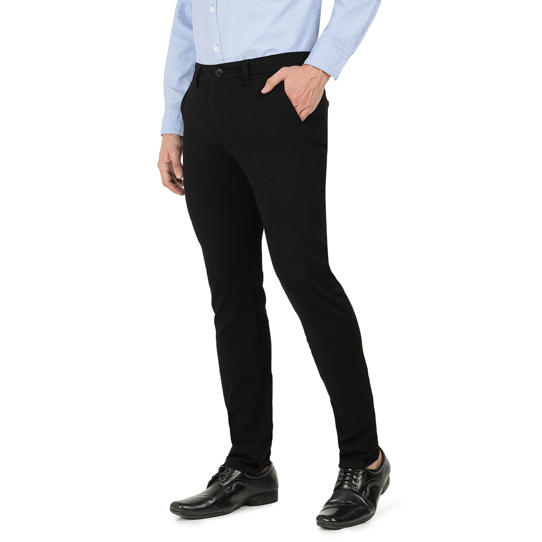 CANARY-Charcoal Grey Smart Casual Jeans
