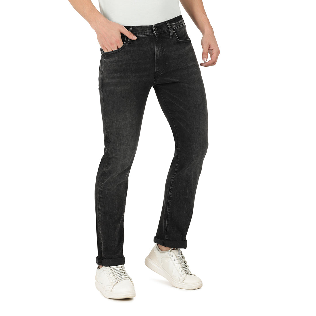Antonello-Grey Regular Fit Jeans