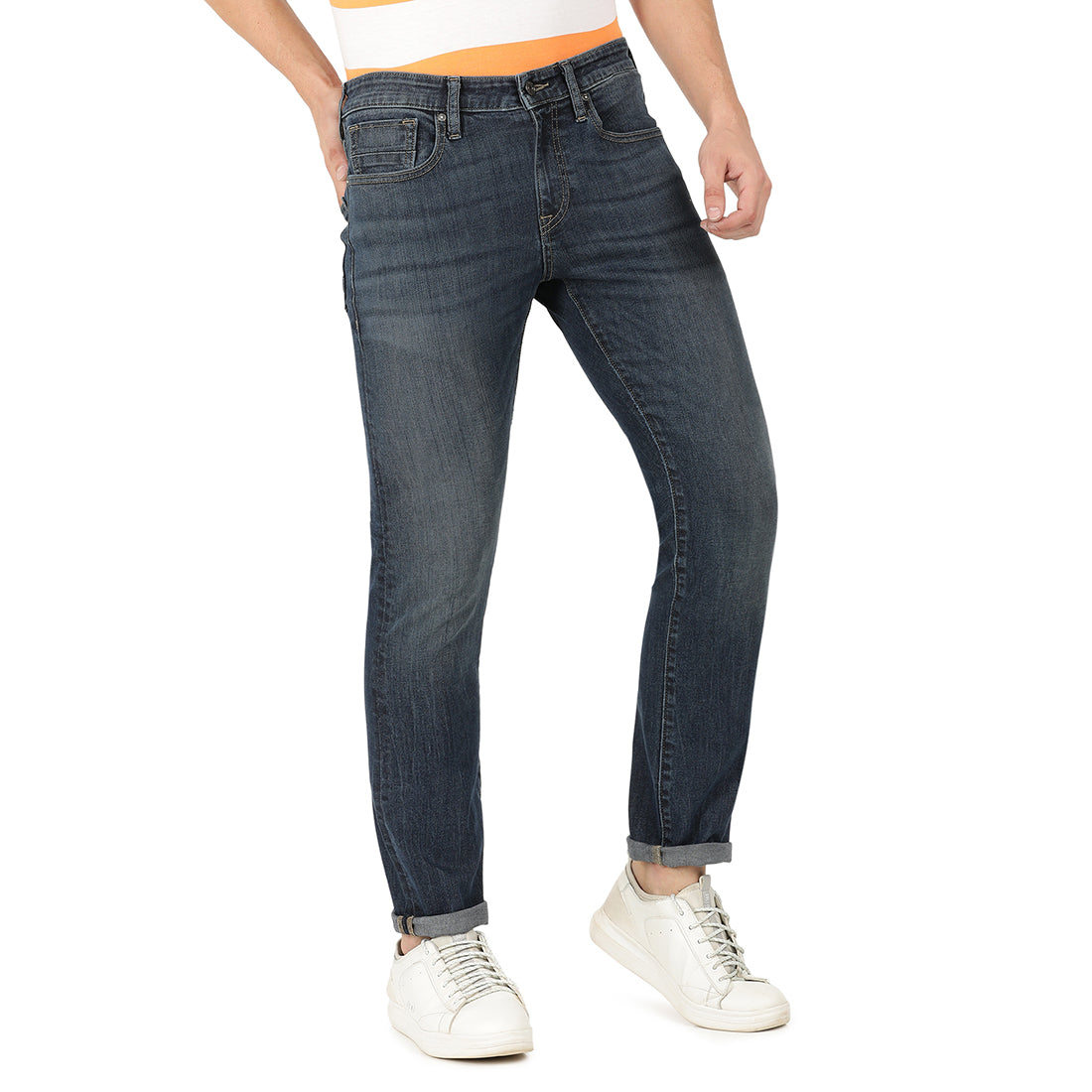 Ernesto-Blue Regular Fit Jeans