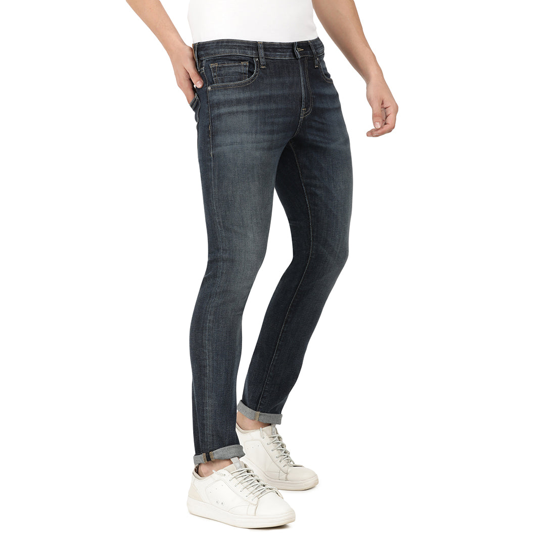 Carlo-Blue Comfort Slim Jeans