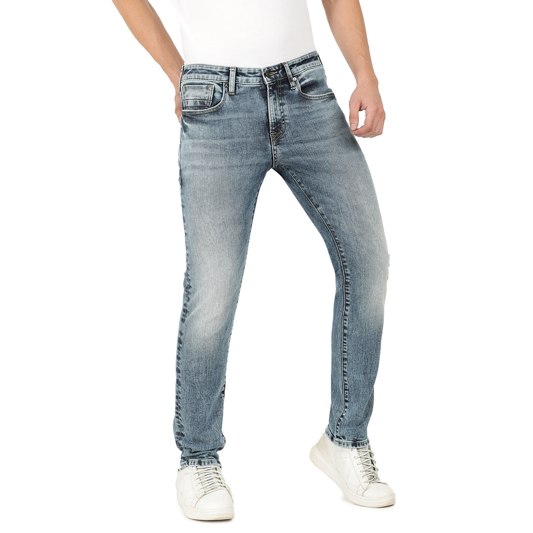 Francesco-Blue Regular Fit Jeans