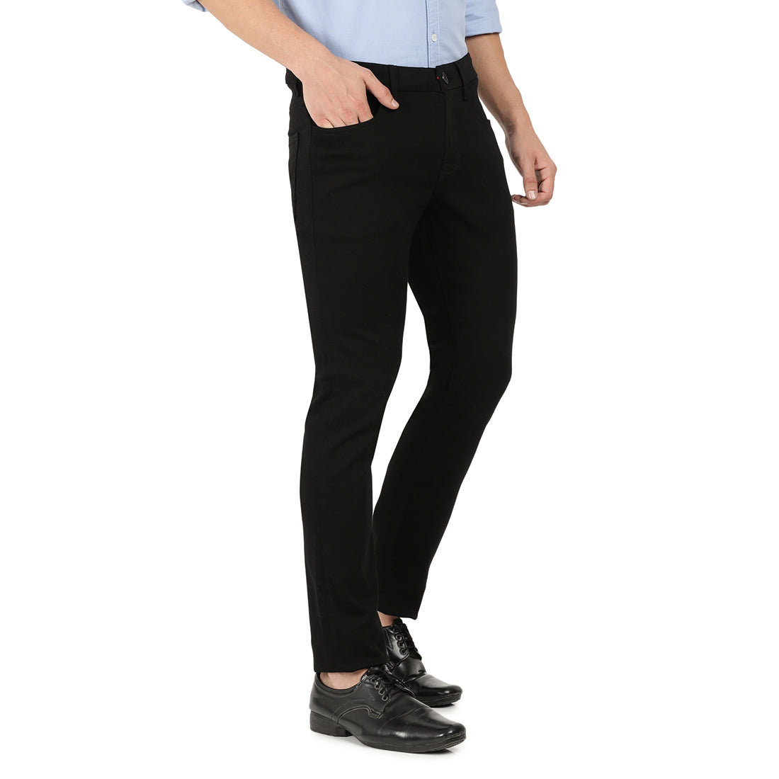 WAGTAIL-Black Smart Casual Jeans