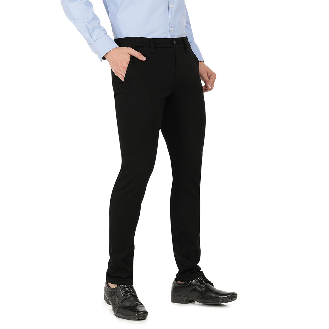 CANARY-Charcoal Grey Smart Casual Jeans