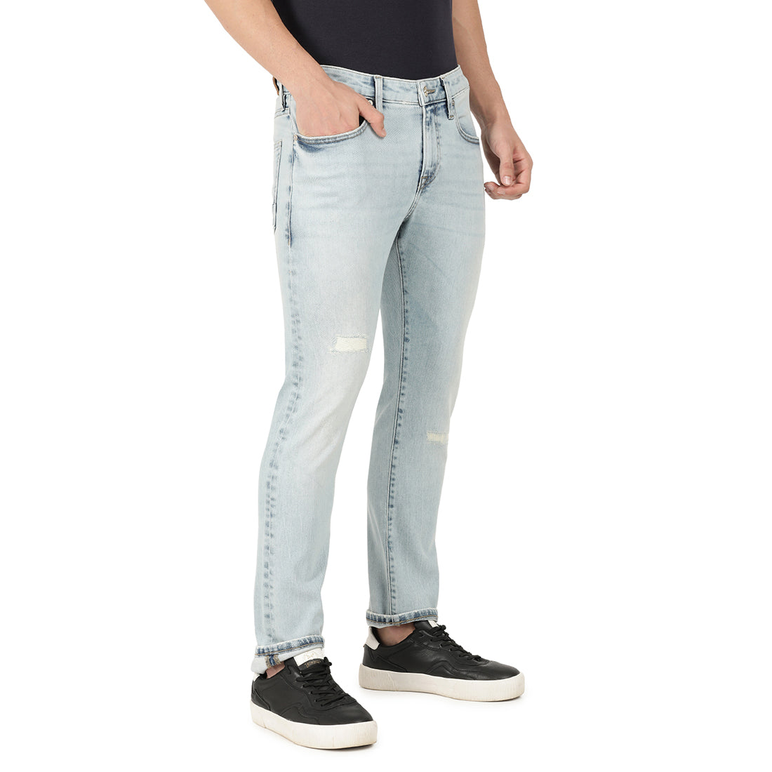 Fulvio-Light Blue Comfort Slim Jeans