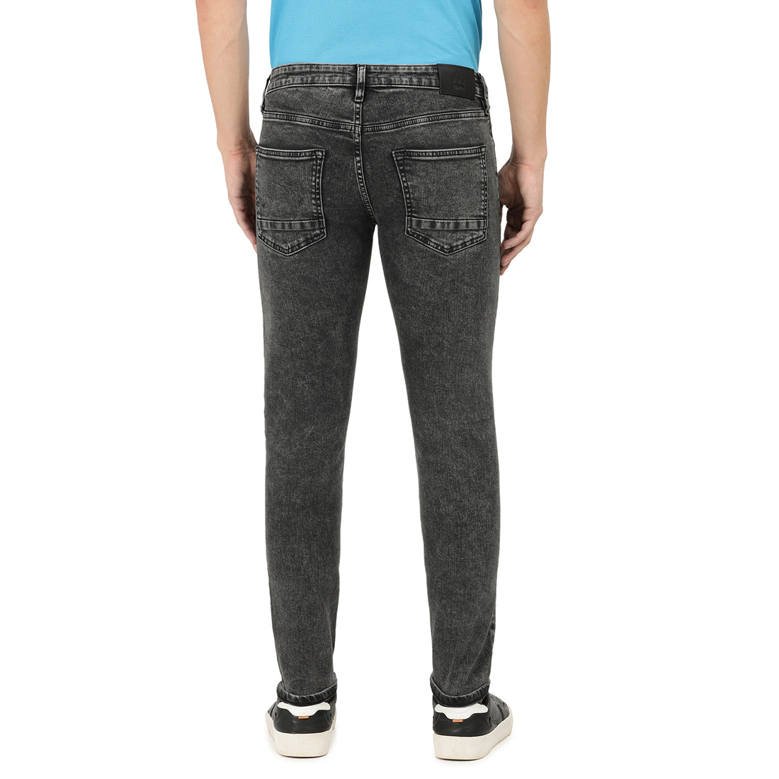 Domenico-Grey Regular Fit Jeans