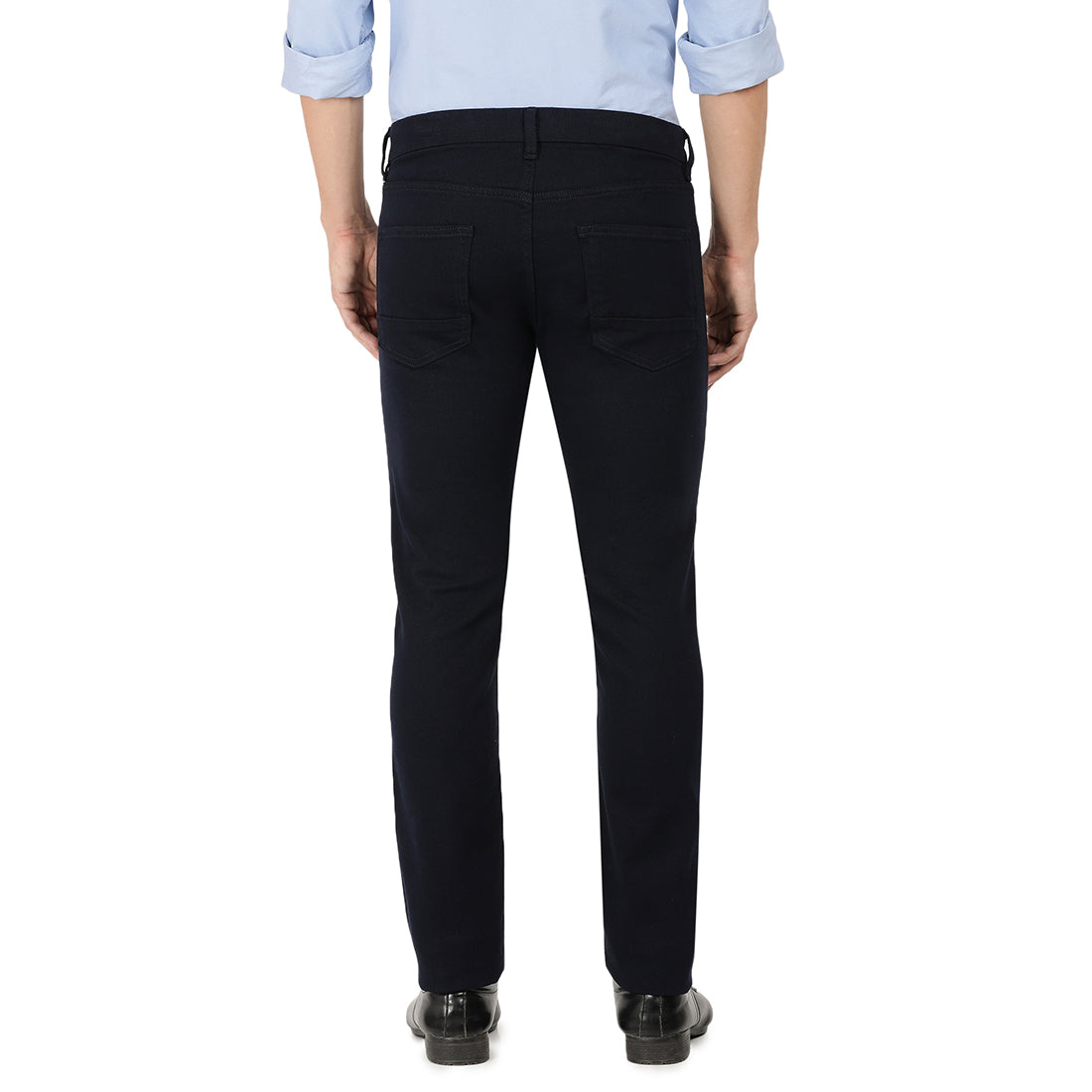 MAGPIE-Navy Blue Smart Casual Jeans