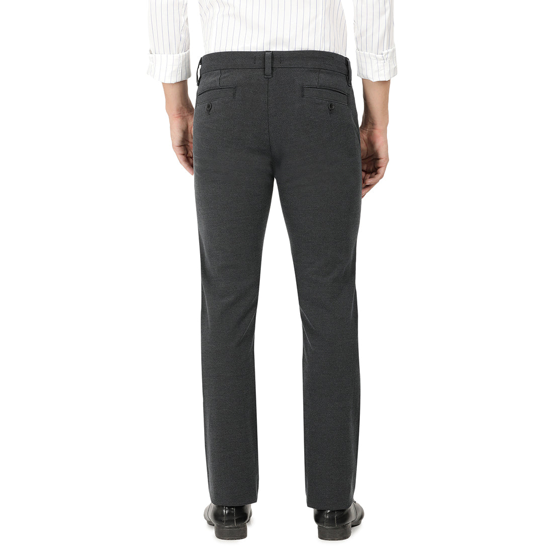 LUCIO-Stay Grey Smart Casual Jeans