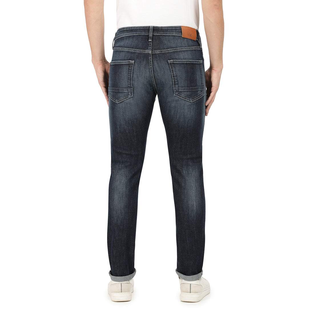 FABRIZIO-Blue Regular Fit Jeans