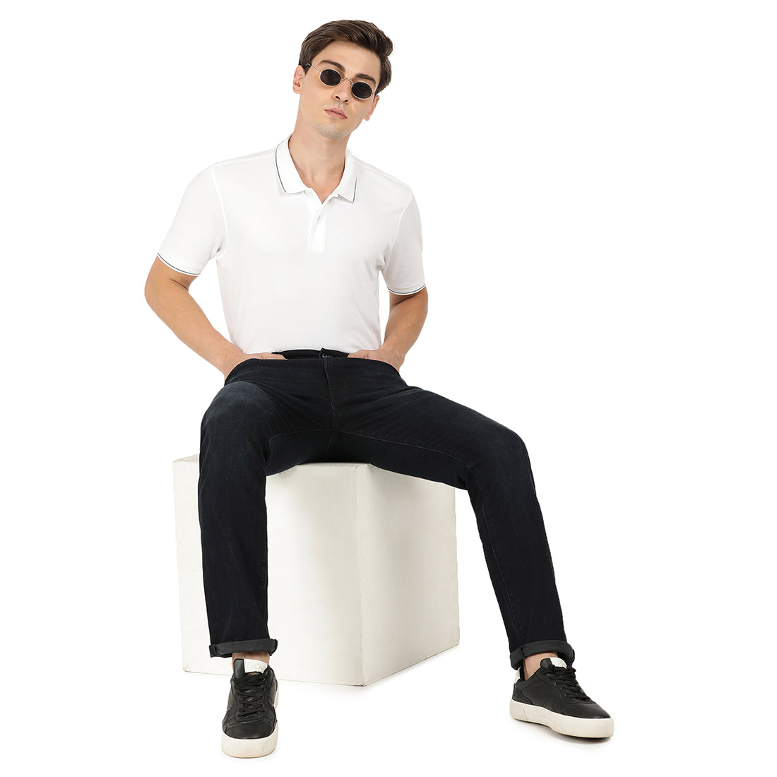 Alessandro-Blue Regular Fit Jeans
