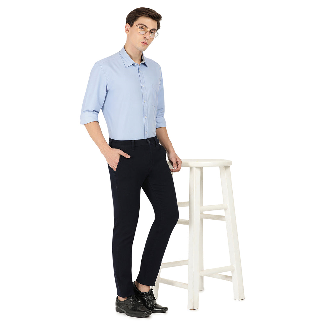 LUIGI-Stay Blue Smart Casual Jeans