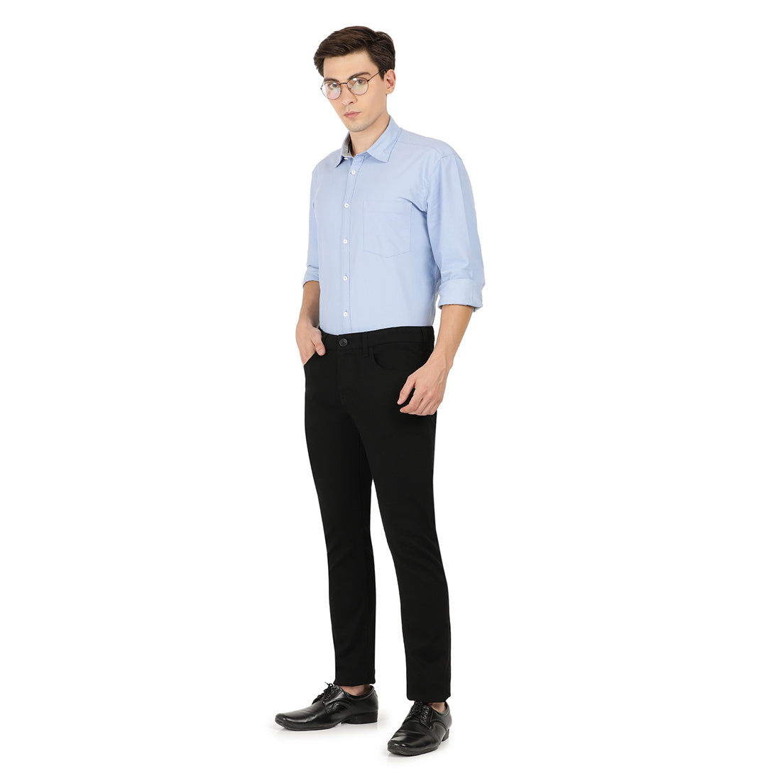 WAGTAIL-Black Smart Casual Jeans
