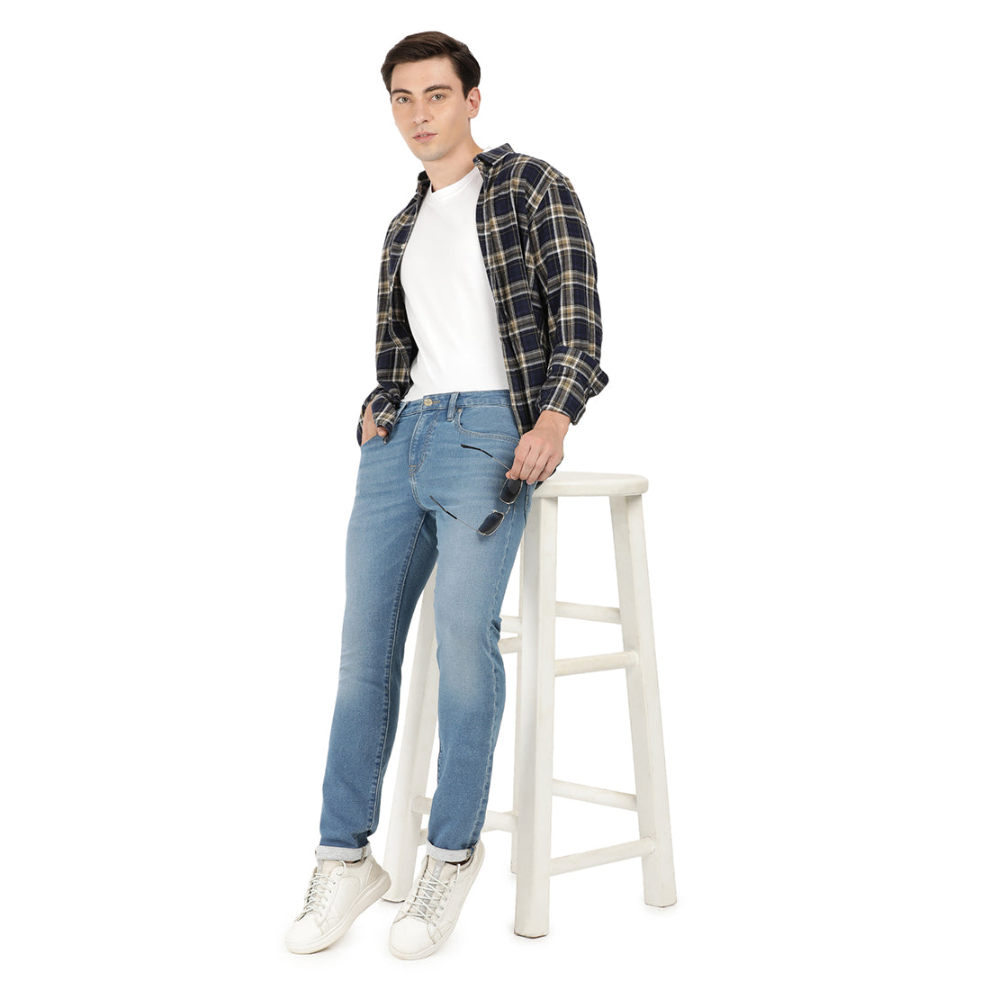 Giuliano-Blue Comfort Slim Jeans