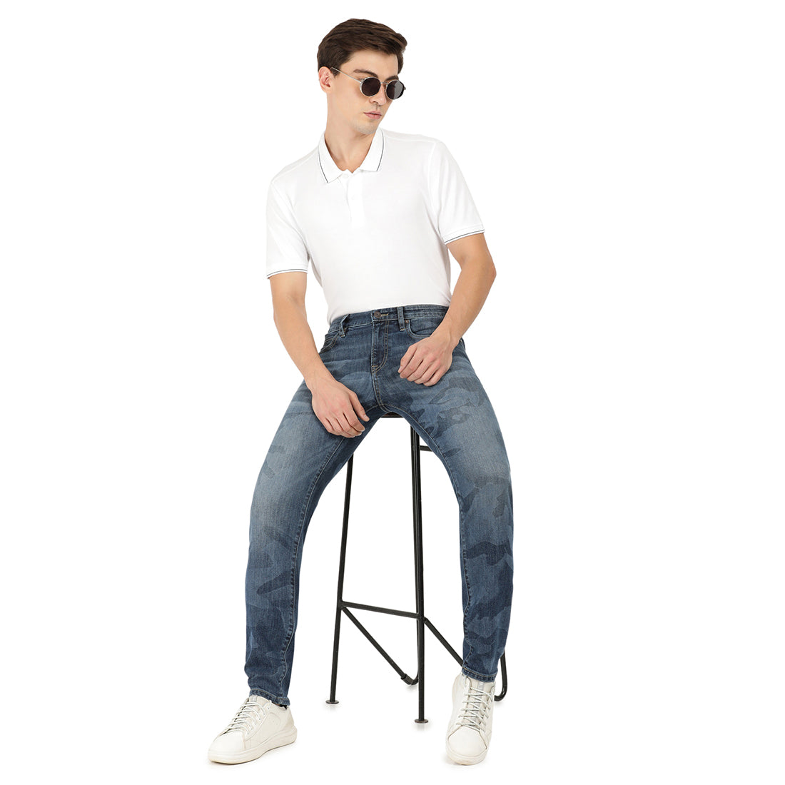 Filippo-Blue Comfort Slim Jeans