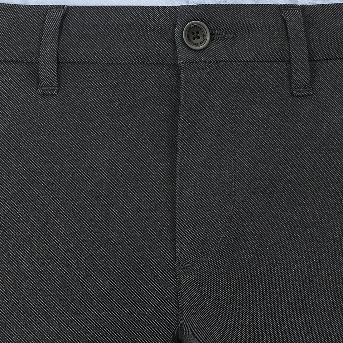 HORN BILL-Charcoal Grey Smart Casual Jeans