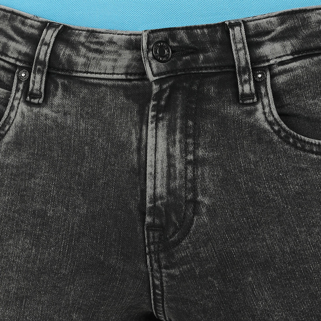 Domenico-Grey Regular Fit Jeans