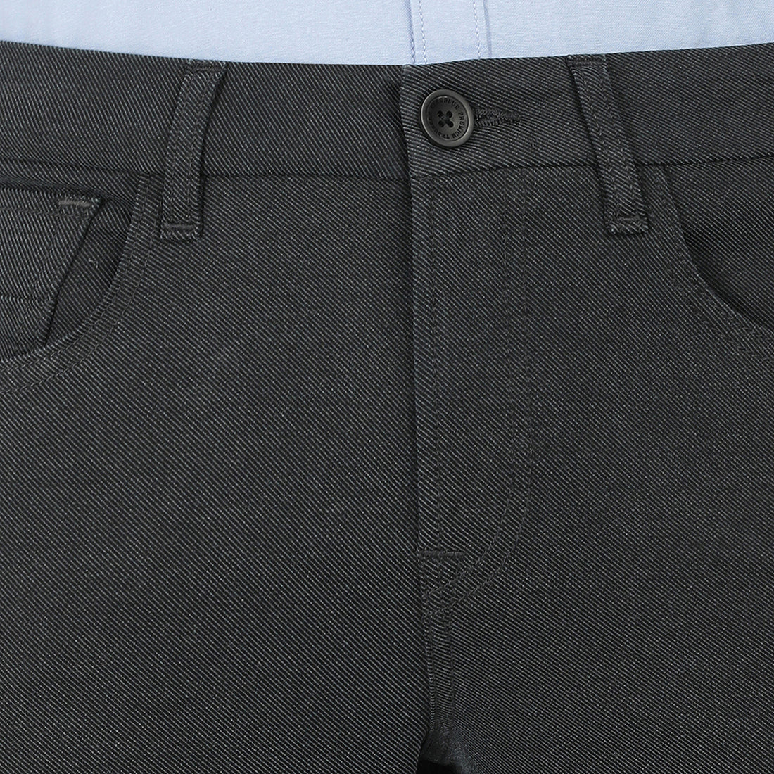 SEAGULL-Charcoal Grey Smart Casual Jeans