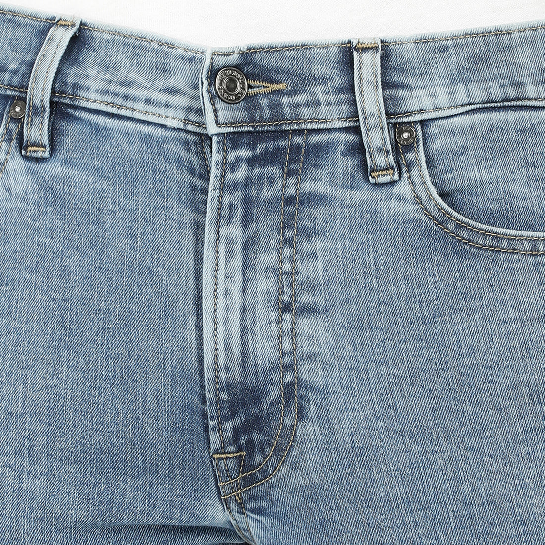 ANGELO-Blue Regular Fit Jeans