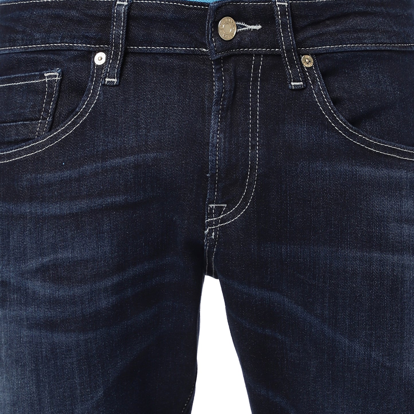 EDEN-Dark Blue Comfort Slim Jeans
