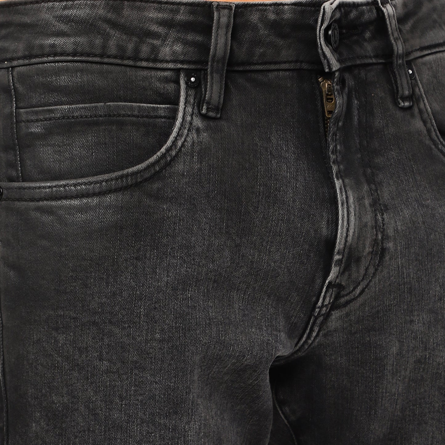 EMERICK-Dark Grey Regular Fit Jeans