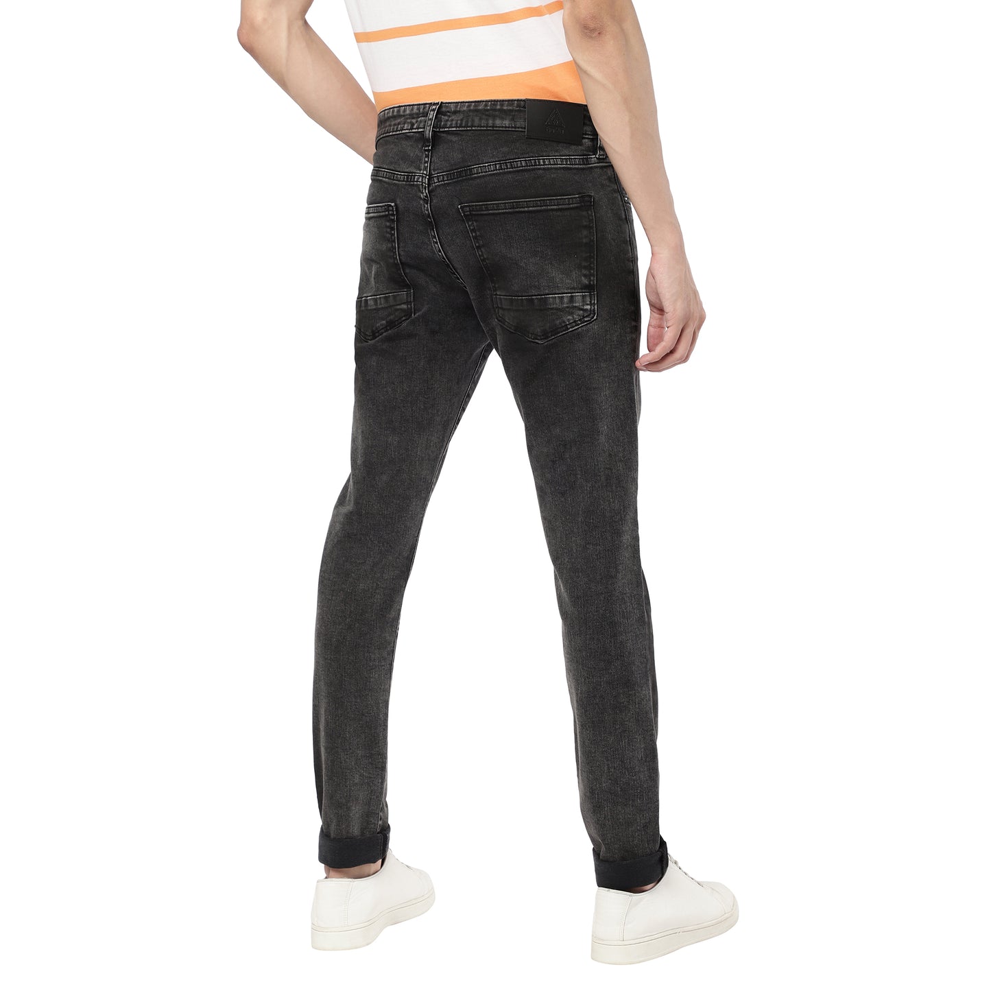 EMERICK-Dark Grey Regular Fit Jeans