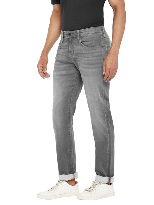 FEDERICO-Grey Regular Fit Jeans