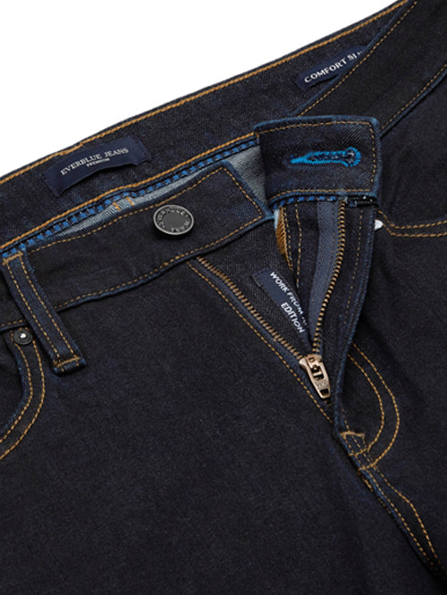 FIRMINO-Blue Comfort Slim Jeans