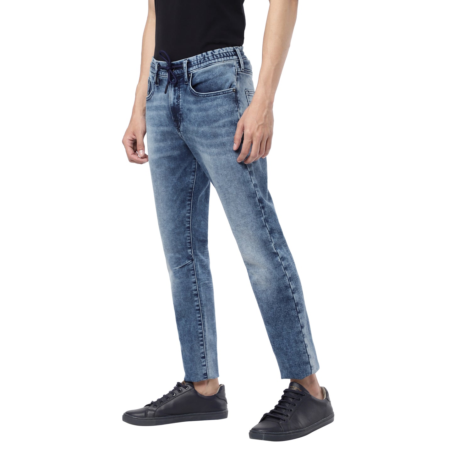 GIUSEPPE-Blue Comfort Slim Joggers