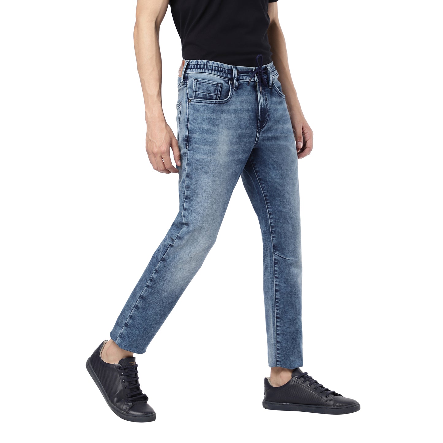 GIUSEPPE-Blue Comfort Slim Joggers