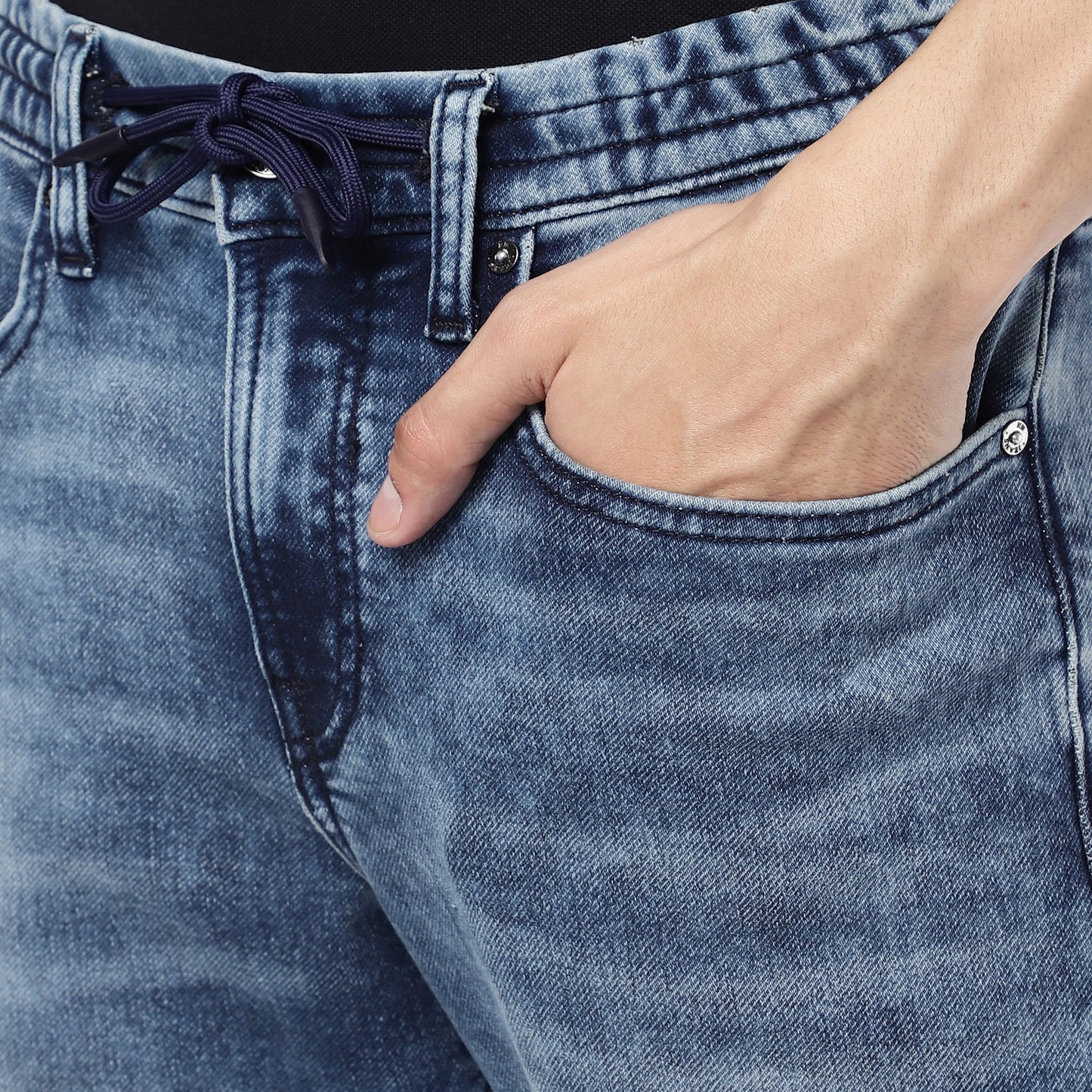 GIUSEPPE-Blue Comfort Slim Joggers