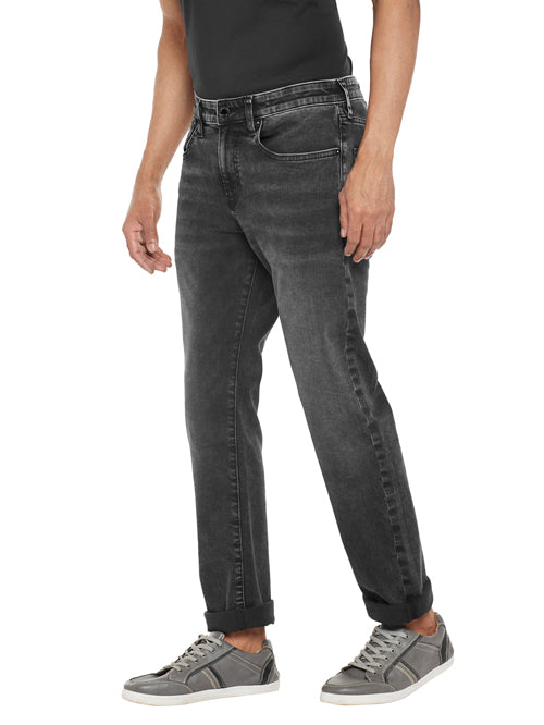 JADON-Black Regular Fit Jeans