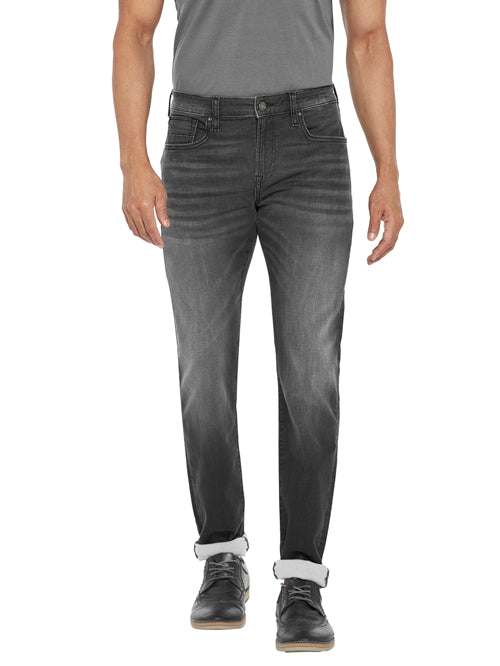 KYLIAN-Black Comfort Slim Jeans