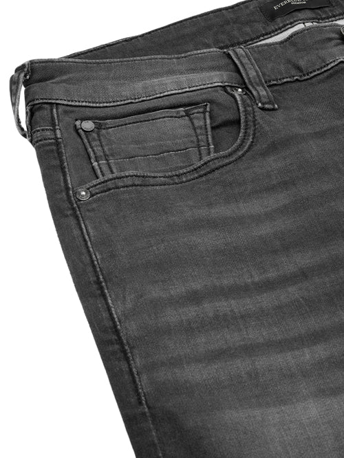 KYLIAN-Black Comfort Slim Jeans