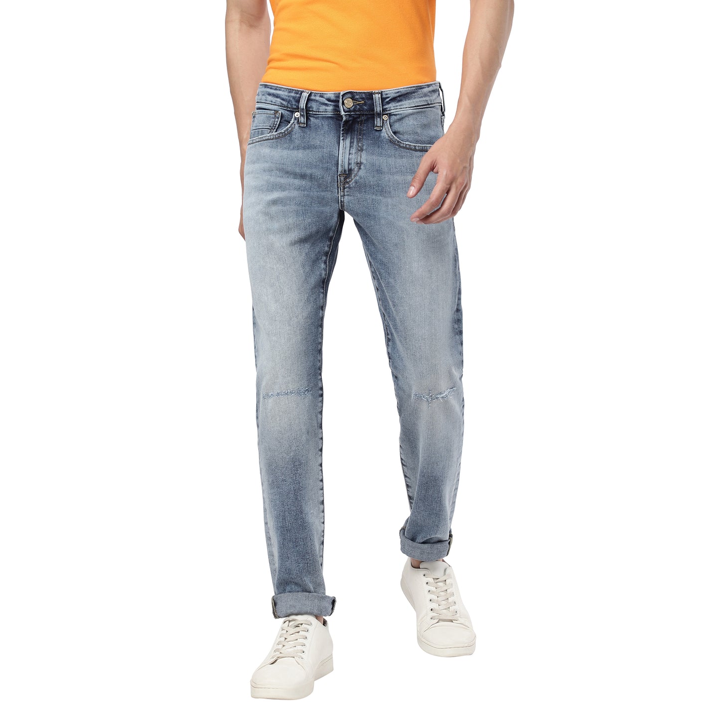 LAVEZZI-Light Blue Comfort Slim Jeans