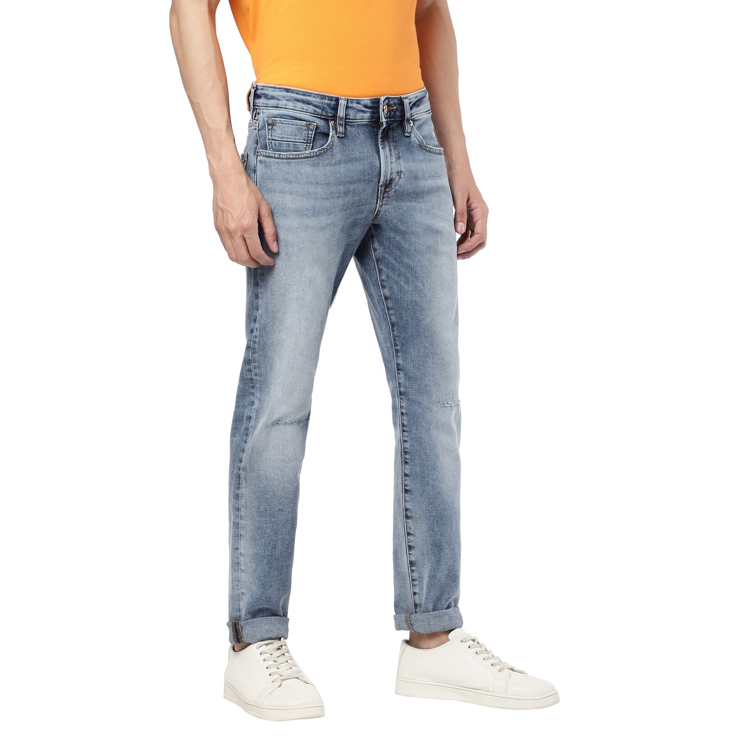 LAVEZZI-Light Blue Comfort Slim Jeans