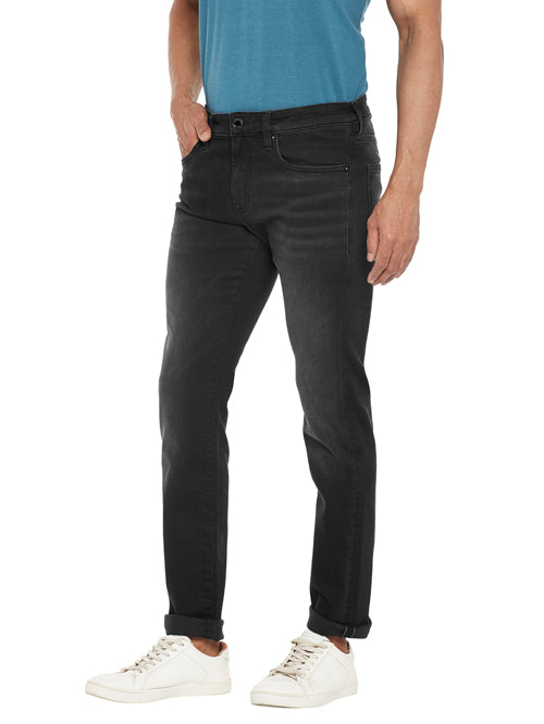 MARCEL-Black Regular Fit Jeans
